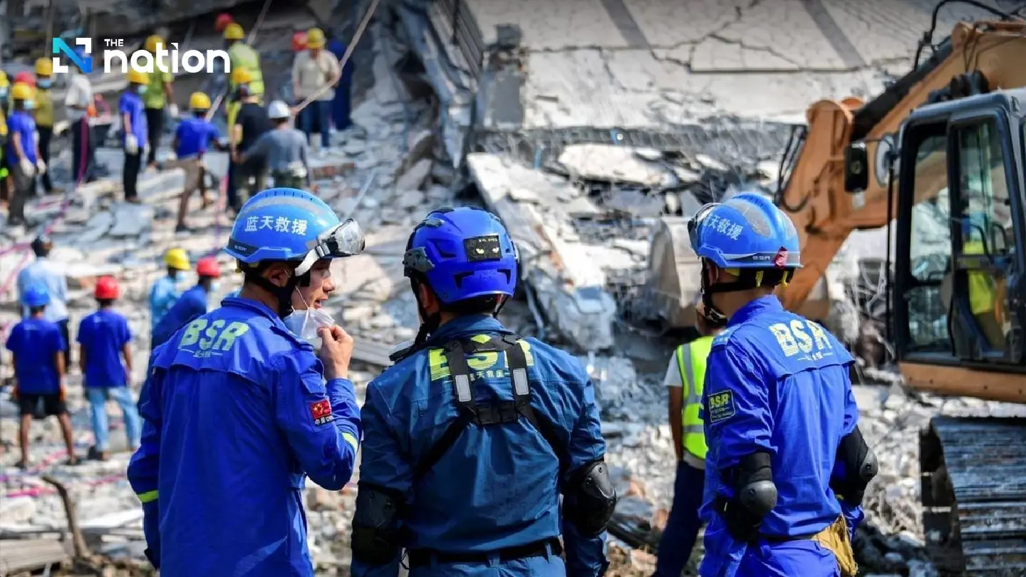 Chinese Rescue Teams Extract Survivors from Myanmar Earthquake Rubble as Death Toll Mounts Chinese Rescue Teams Extract Survivors from Myanmar Earthquake Rubble as Death Toll Mounts