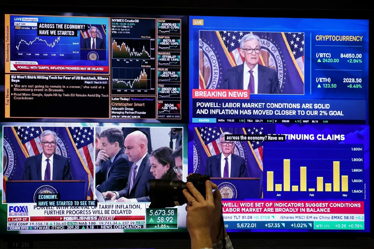 Fed in no rush to cut rates amid high uncertainty about Trump tariffs Fed in no rush to cut rates amid high uncertainty about Trump tariffs