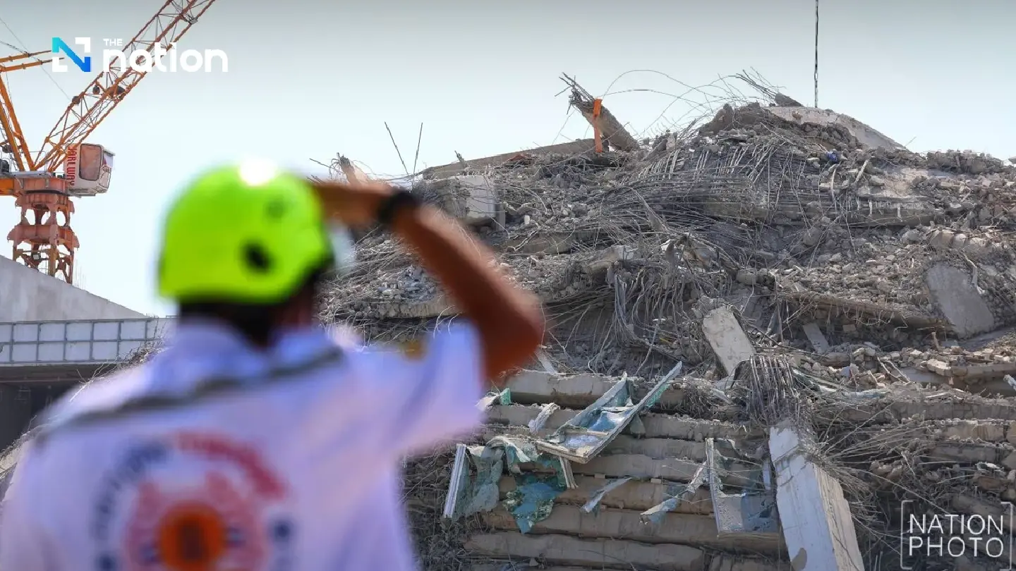 70 missing after office building collapse in Bangkok following earthquake