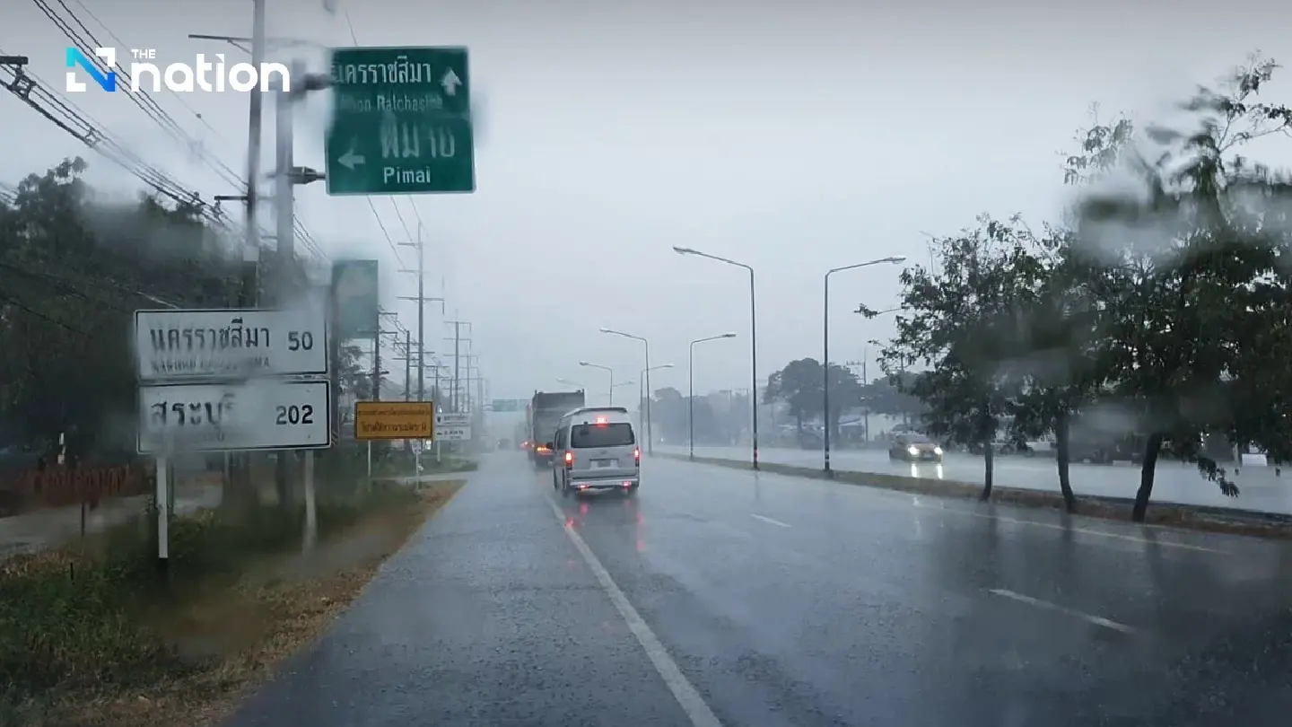 Hot day, summer storms forecast for upper Thailand Hot day, summer storms forecast for upper Thailand