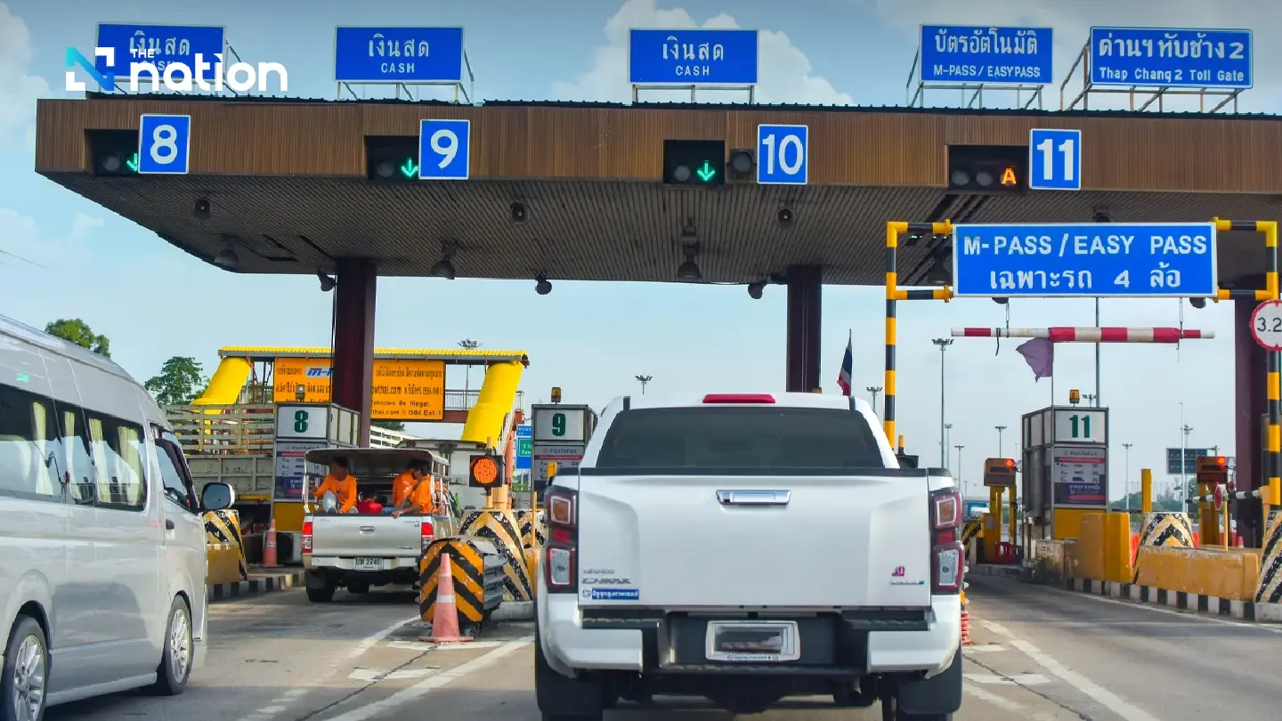 Tolls waived for two motorways, two expressways during Songkran