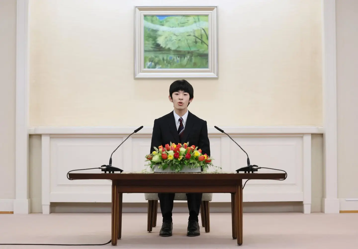 Japan's Prince Hisahito starts college life Japan's Prince Hisahito starts college life