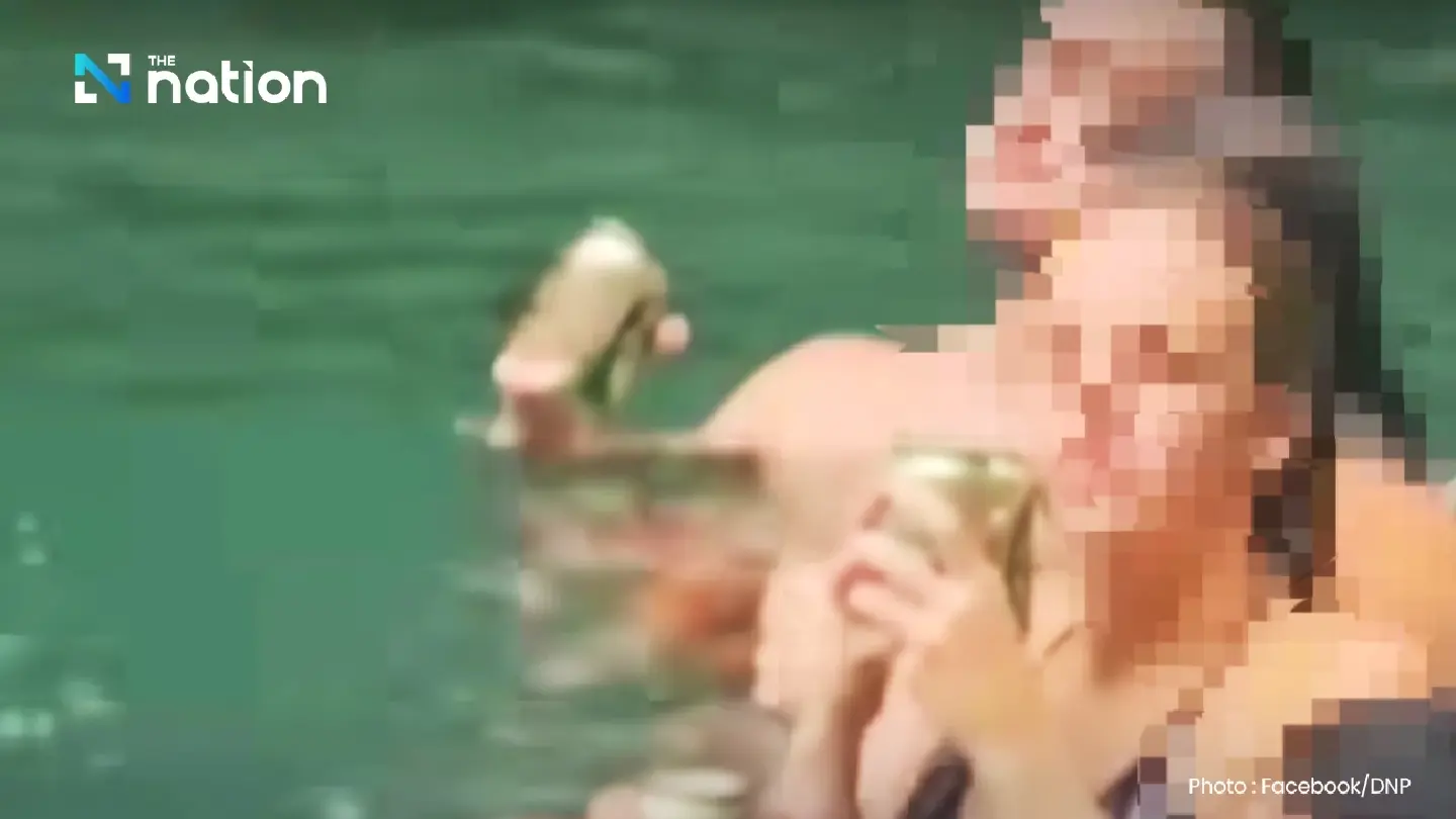 Authorities search for Tourists who drank beer in the sea at Phi Phi Island