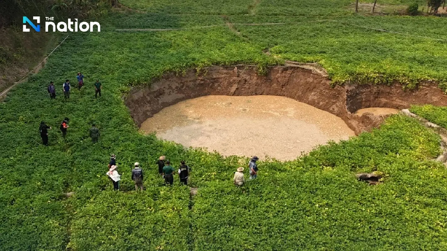 Mineral resources office warns of sinkholes in Mae Hong Son