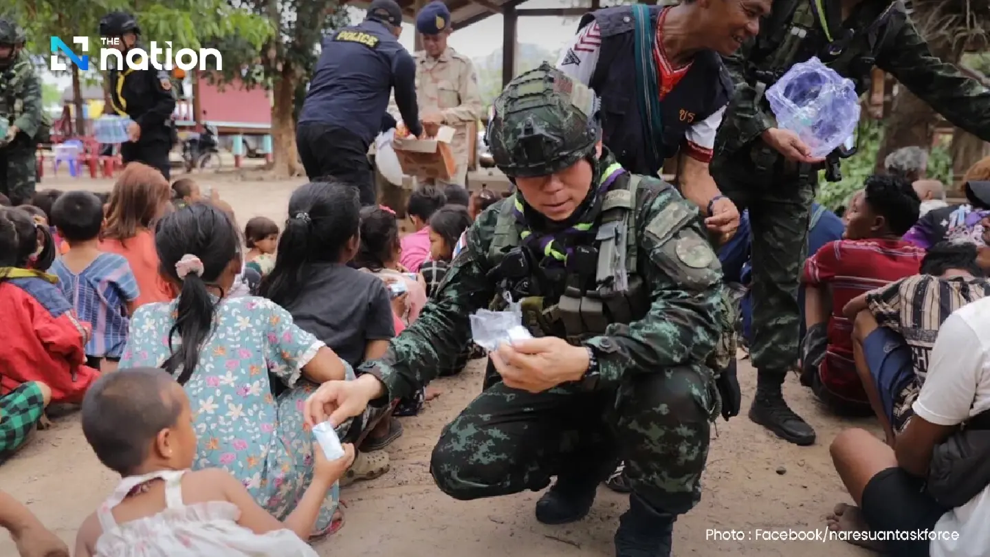 Fierce fighting continues in Myanmar, 233 more refugees flee to Thailand Fierce fighting continues in Myanmar, 233 more refugees flee to Thailand