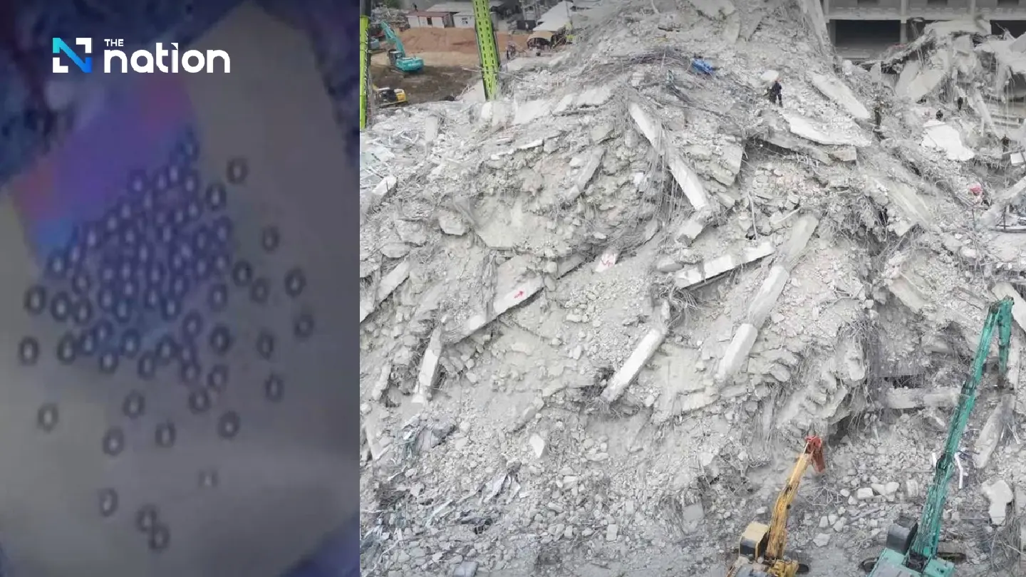 Scanner detects over 70 bodies at centre of collapsed Bangkok building