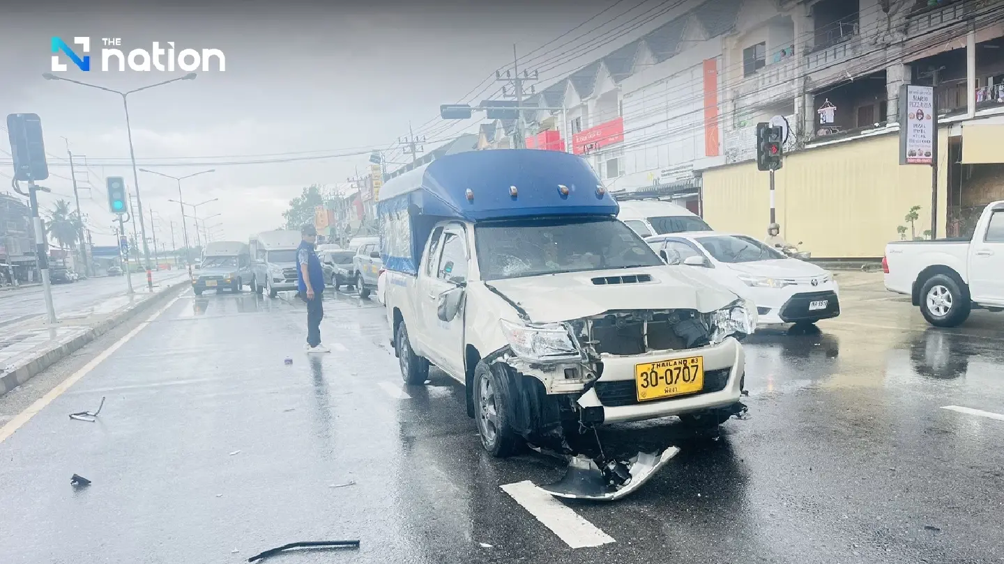 German couple hit by speeding pickup at zebra crossing in Phang Nga German couple hit by speeding pickup at zebra crossing in Phang Nga