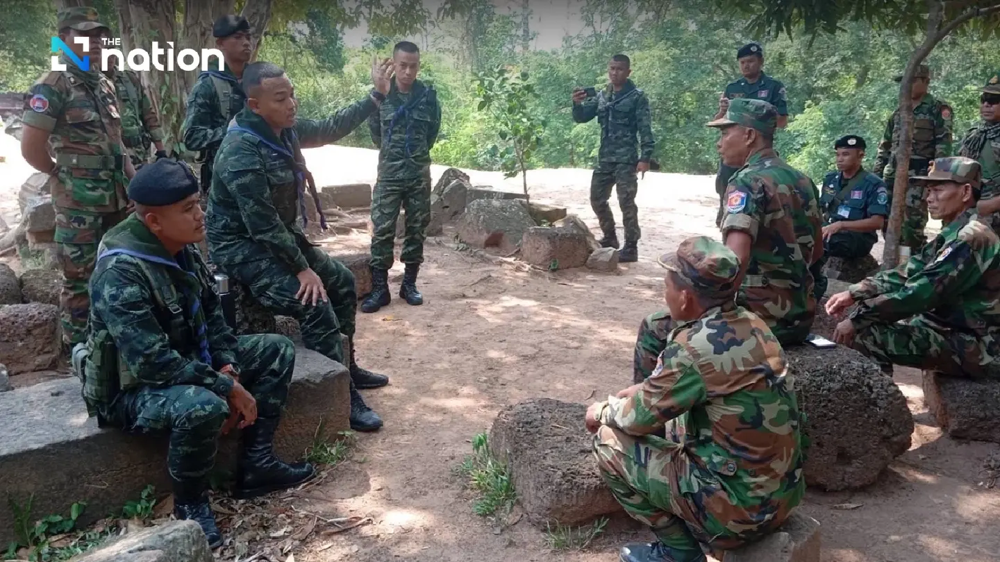 Thai, Cambodian troops reconcile over Prasat Ta Muen Thom incident Thai, Cambodian troops reconcile over Prasat Ta Muen Thom incident
