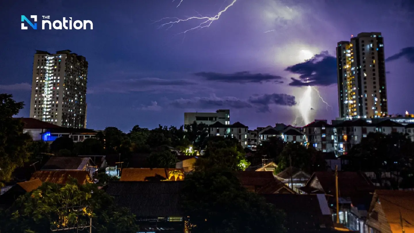 Hot day and thundershowers forecast across Thailand