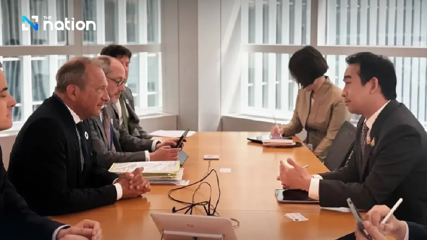 Paopoom proposes linking Thailand, Luxembourg’s financial hubs