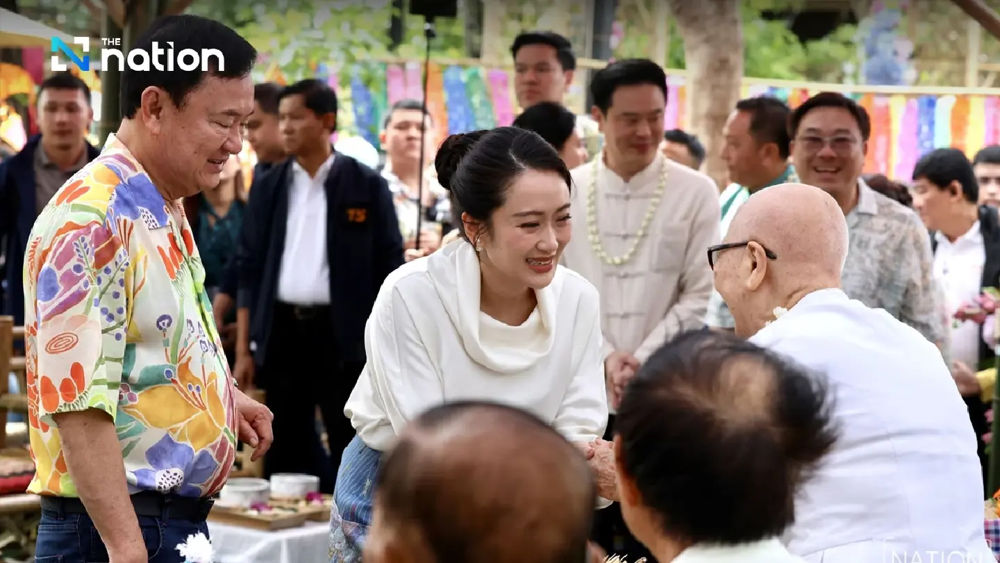 Paetongtarn joins Songkran festivities in Chiang Mai hometown