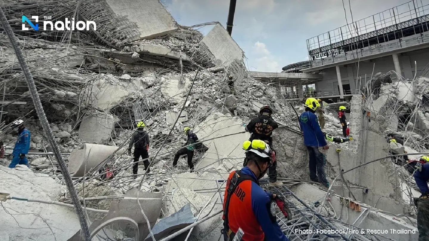 Bangkok Rescue Teams Cling to Hope as Foreign Experts Find Air Pockets in Collapsed Building