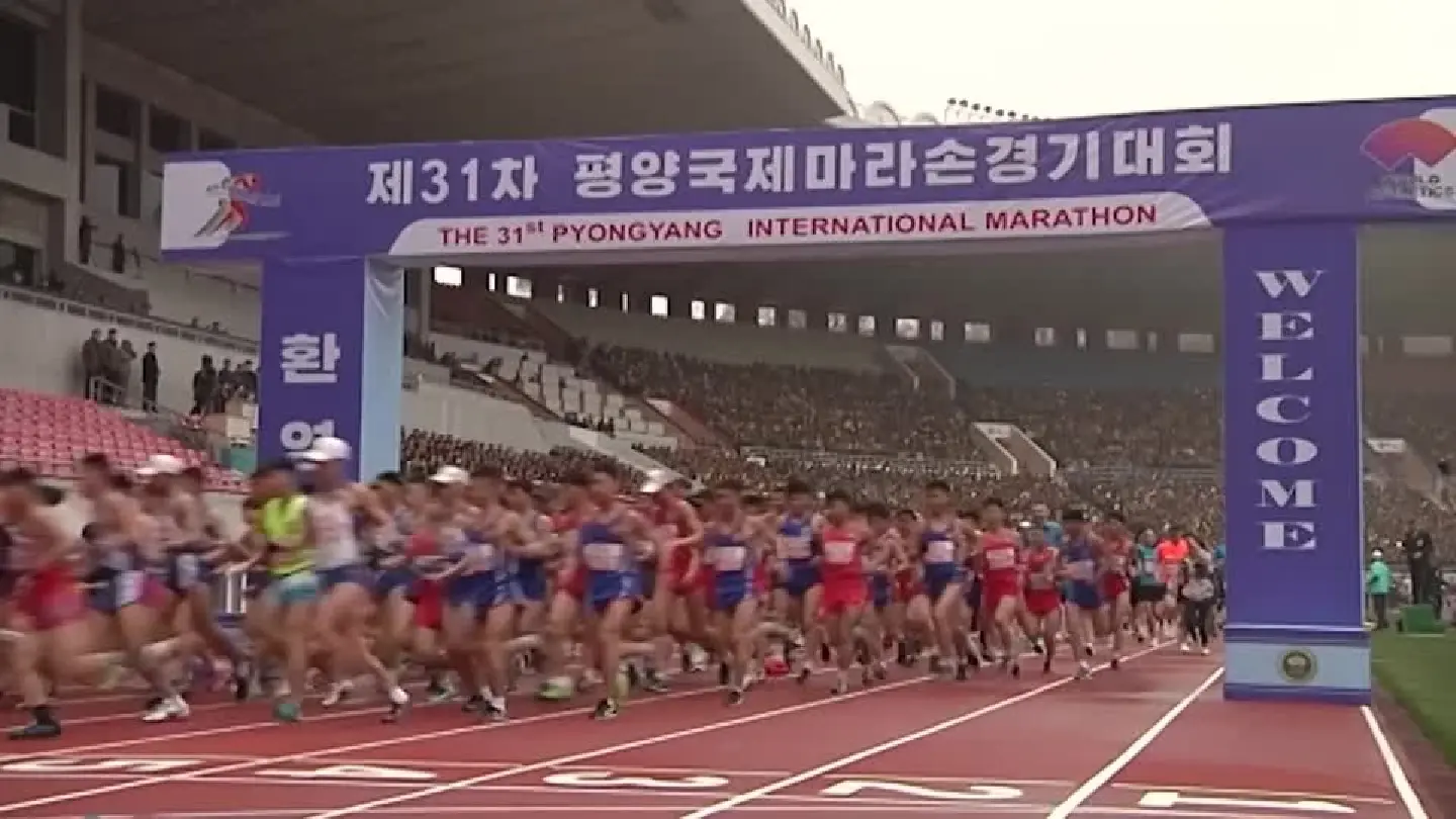North Korea holds first Pyongyang marathon after pandemic