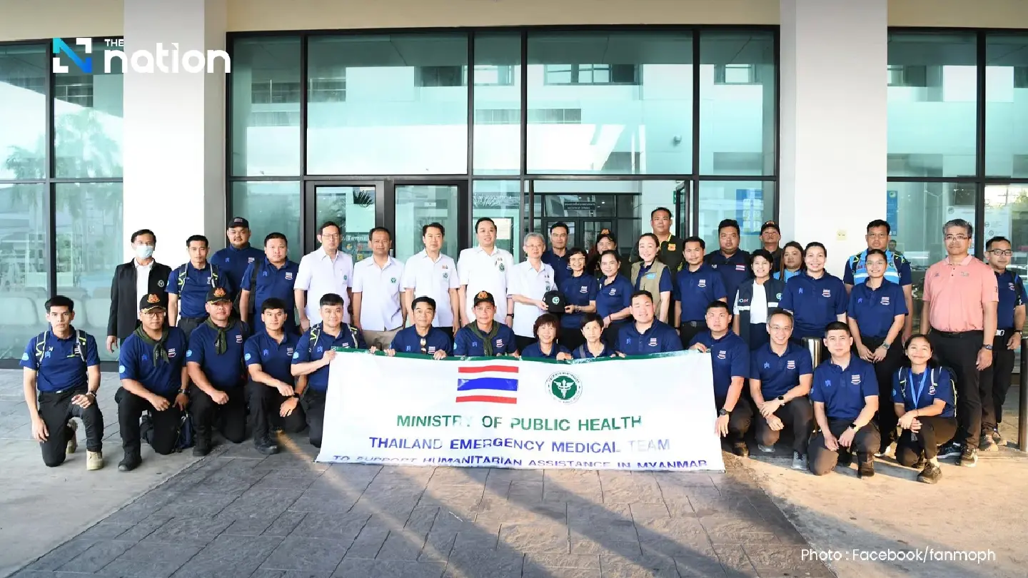 Thailand’s EMT assists 334 Myanmar patients following earthquake Thailand’s EMT assists 334 Myanmar patients following earthquake