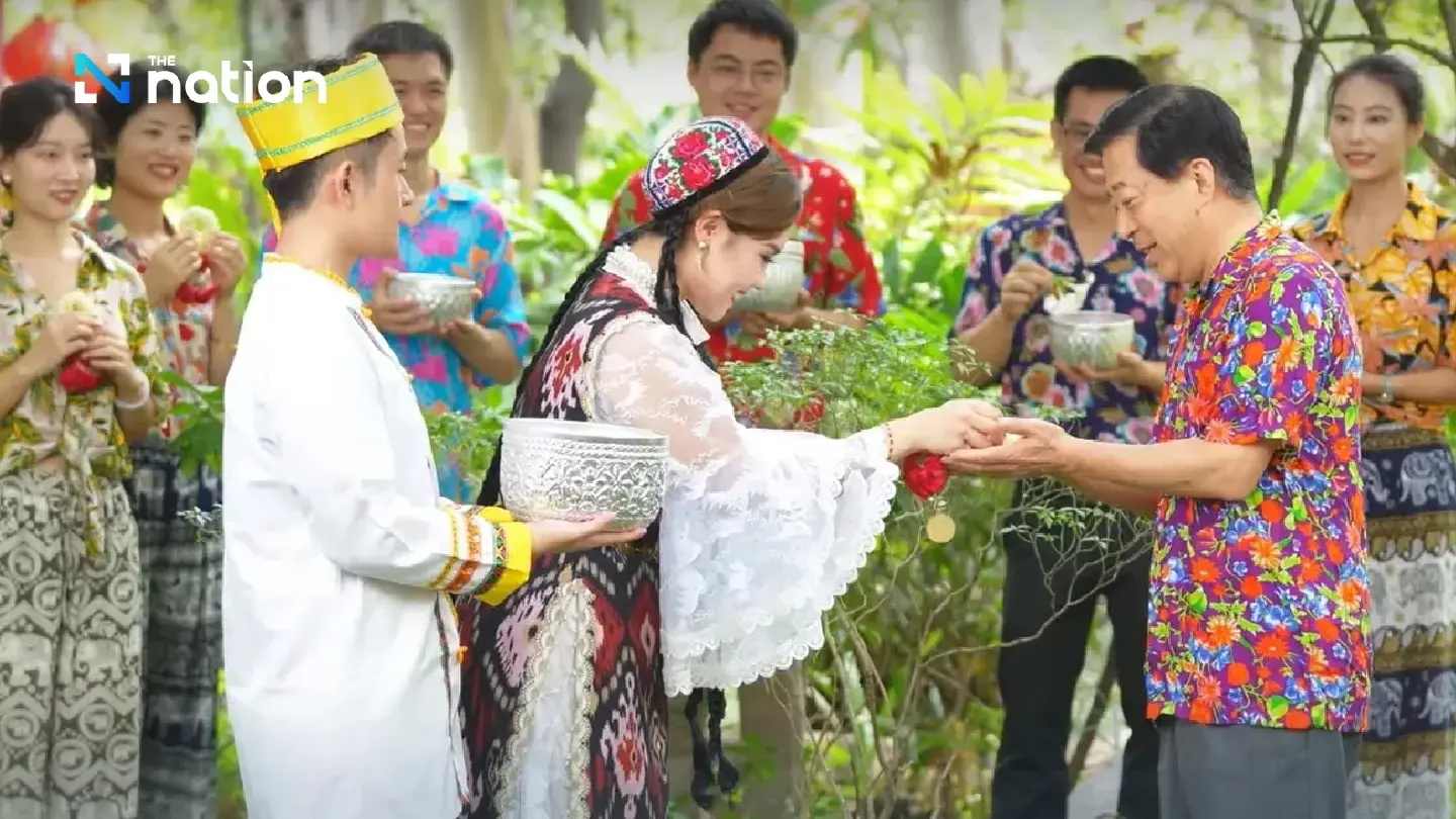 Chinese Embassy releases Songkran video featuring Uyghur students