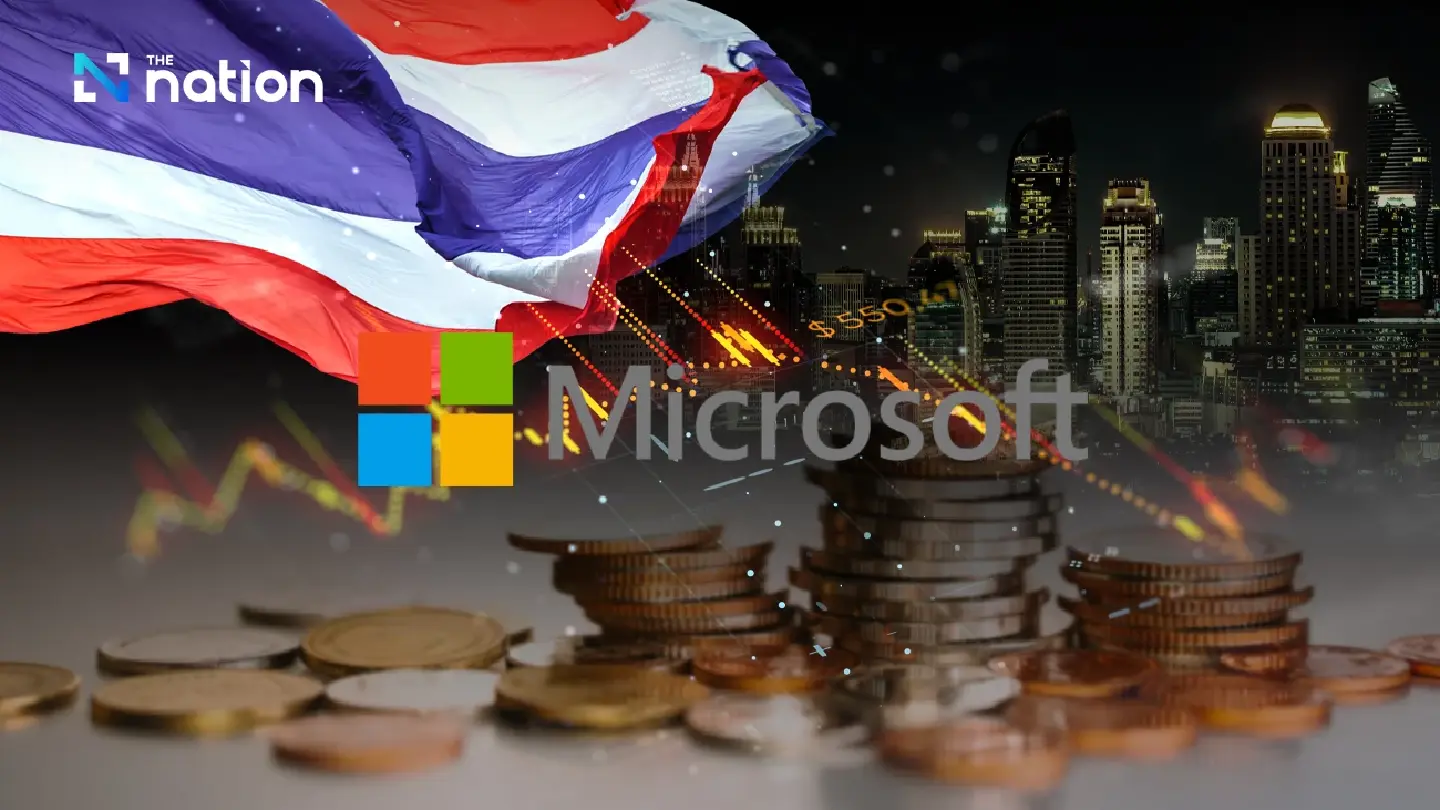 Thai Stocks Tumble on Microsoft Data Centre Slowdown Fears