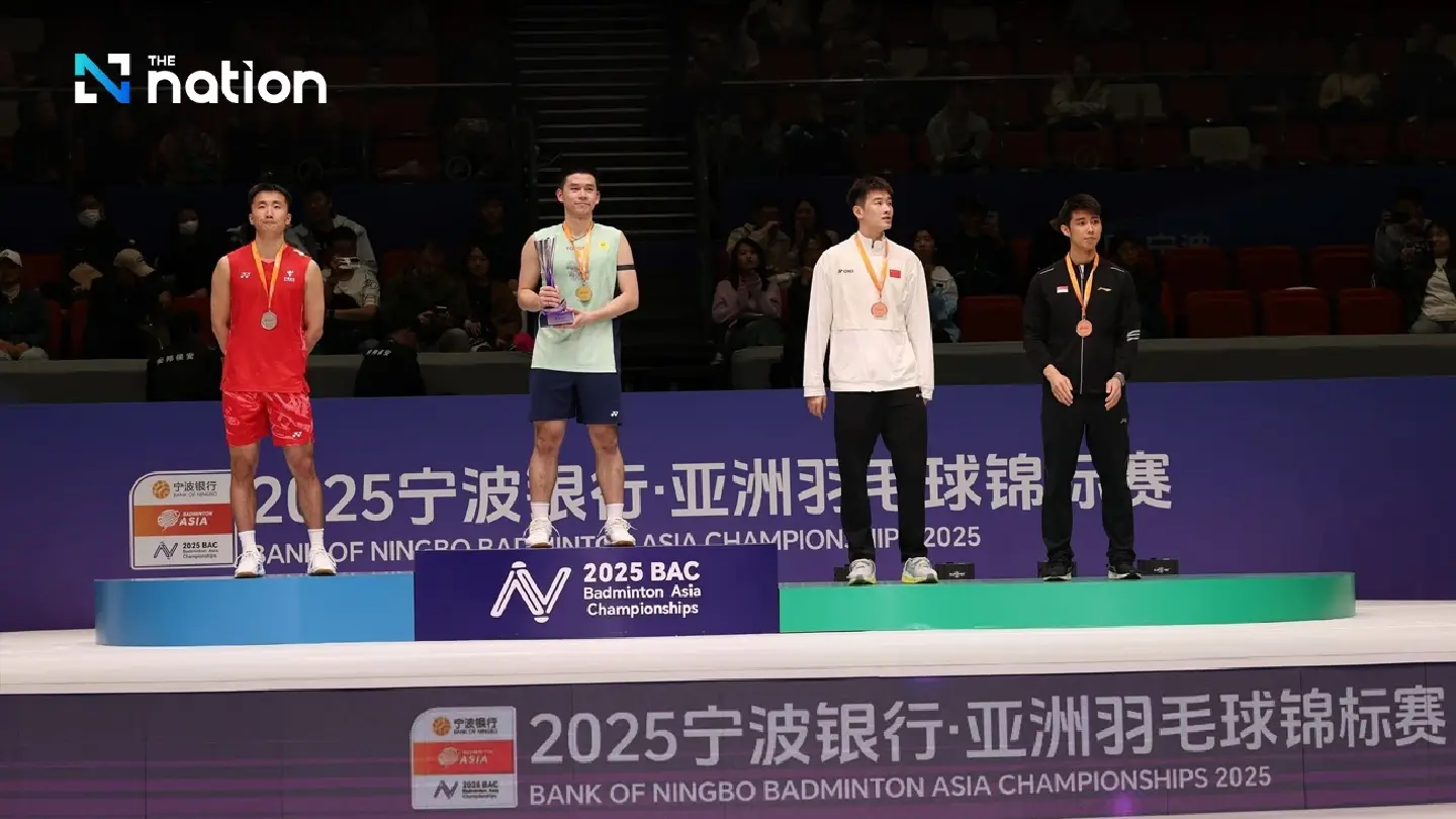 Kunlavut becomes first Thai man to win Badminton Asia Championships