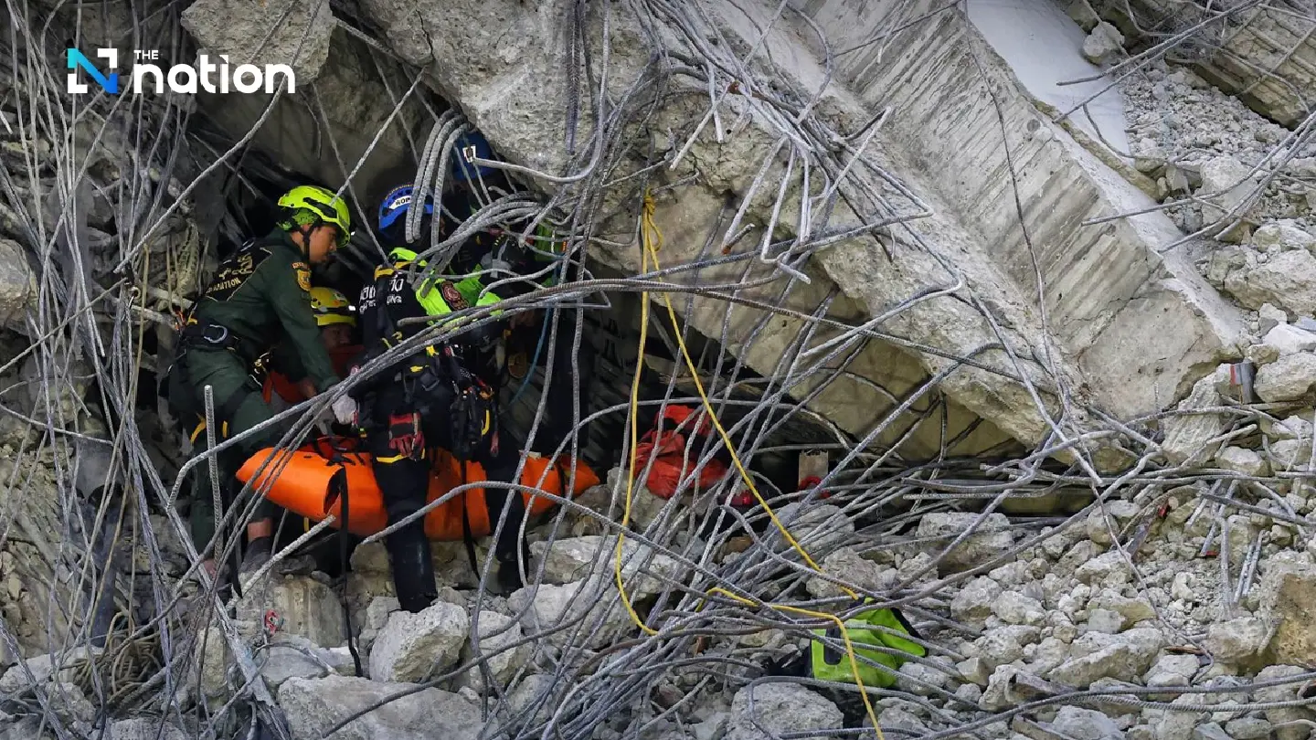 Bodies of three victims retrieved from collapsed SAO building Bodies of three victims retrieved from collapsed SAO building