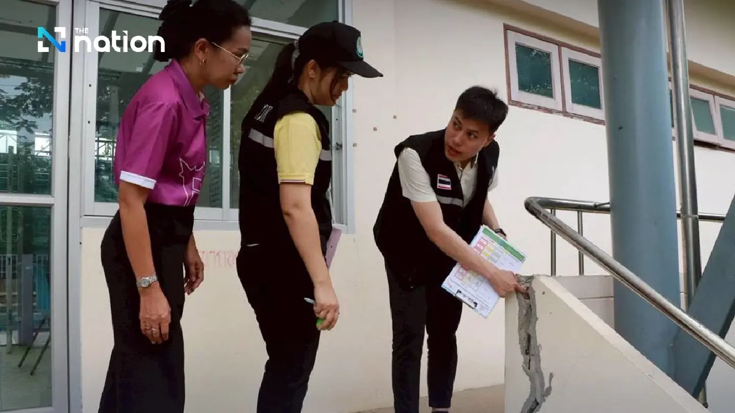 BMA: 70 Bangkok schools slightly affected by earthquake BMA: 70 Bangkok schools slightly affected by earthquake
