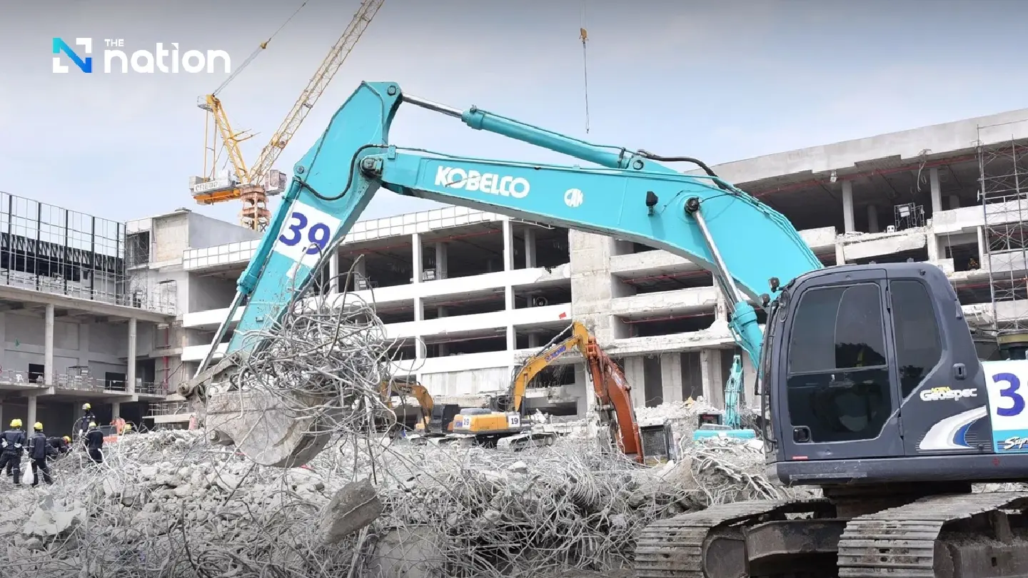 Body and human remains recovered from collapsed SAO building