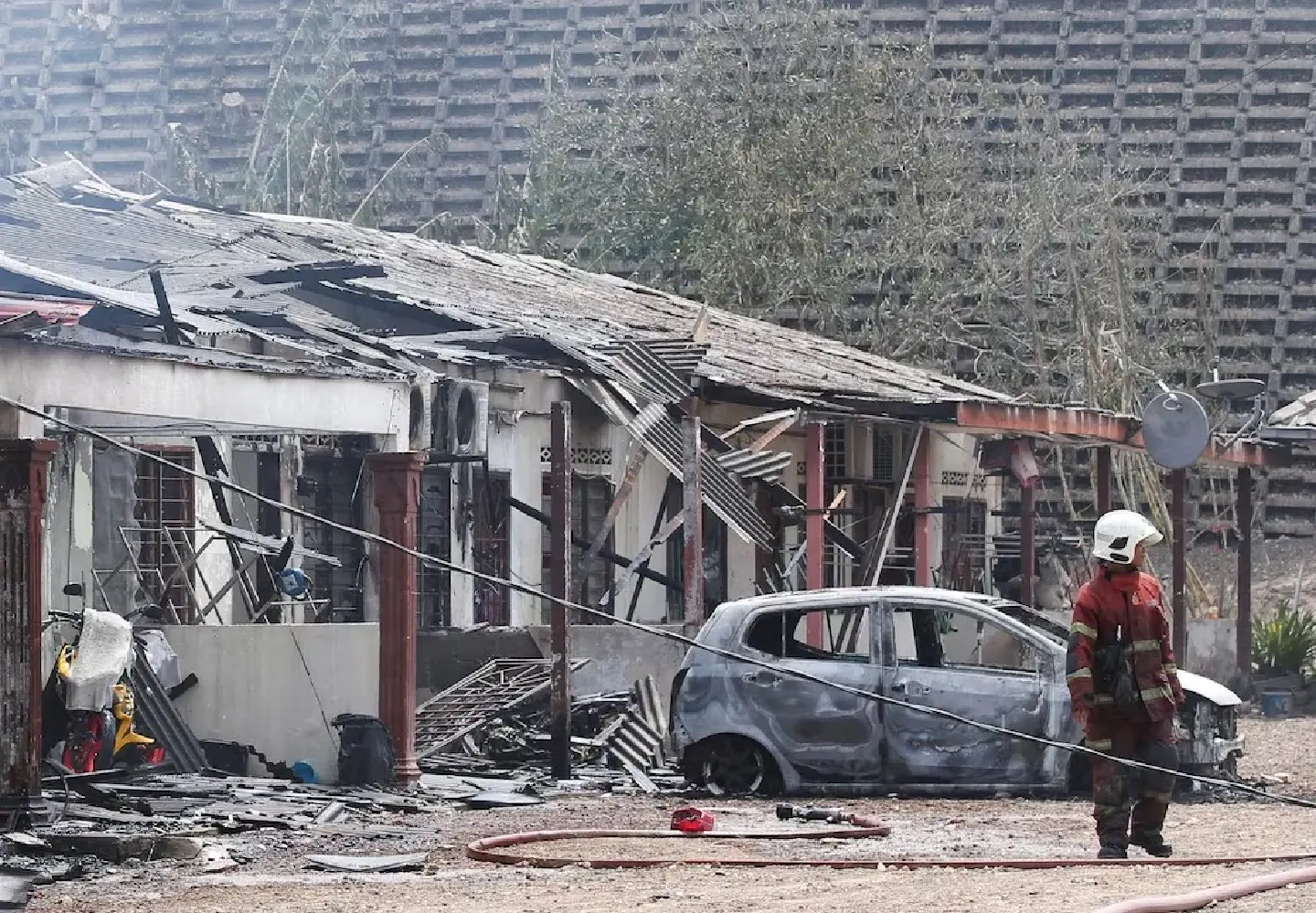 Dozens in hospital in Malaysia after towering blaze on Petronas gas pipeline
