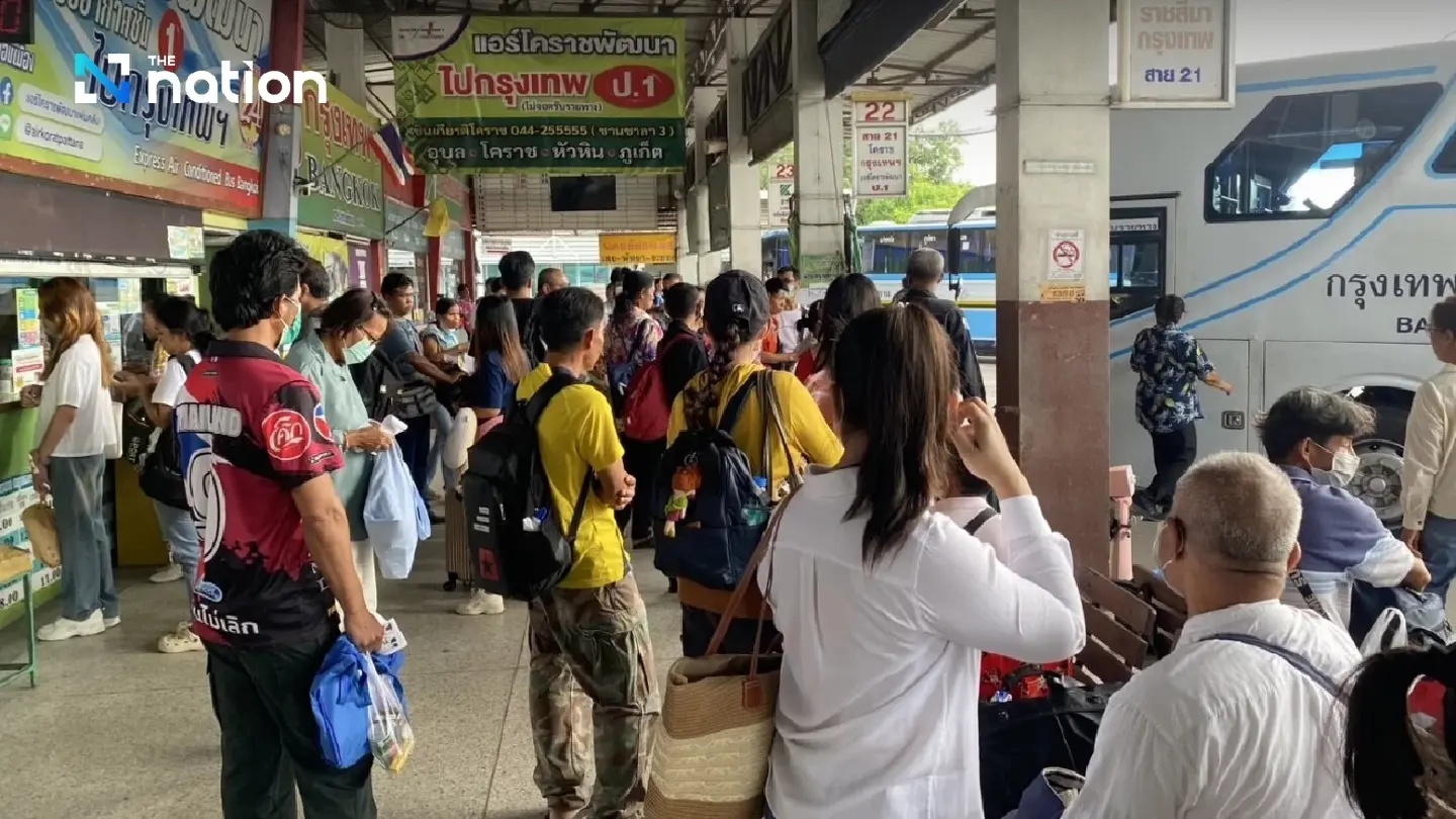 Travellers begin returning to Bangkok after Songkran holiday