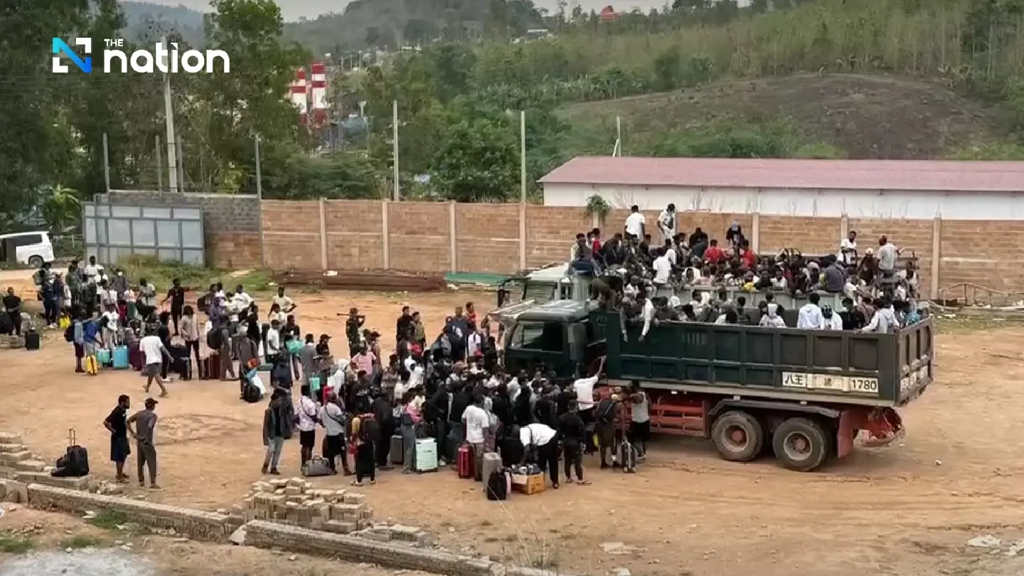 DKBA sends 277 foreigners linked to call centre scams to Myanmar