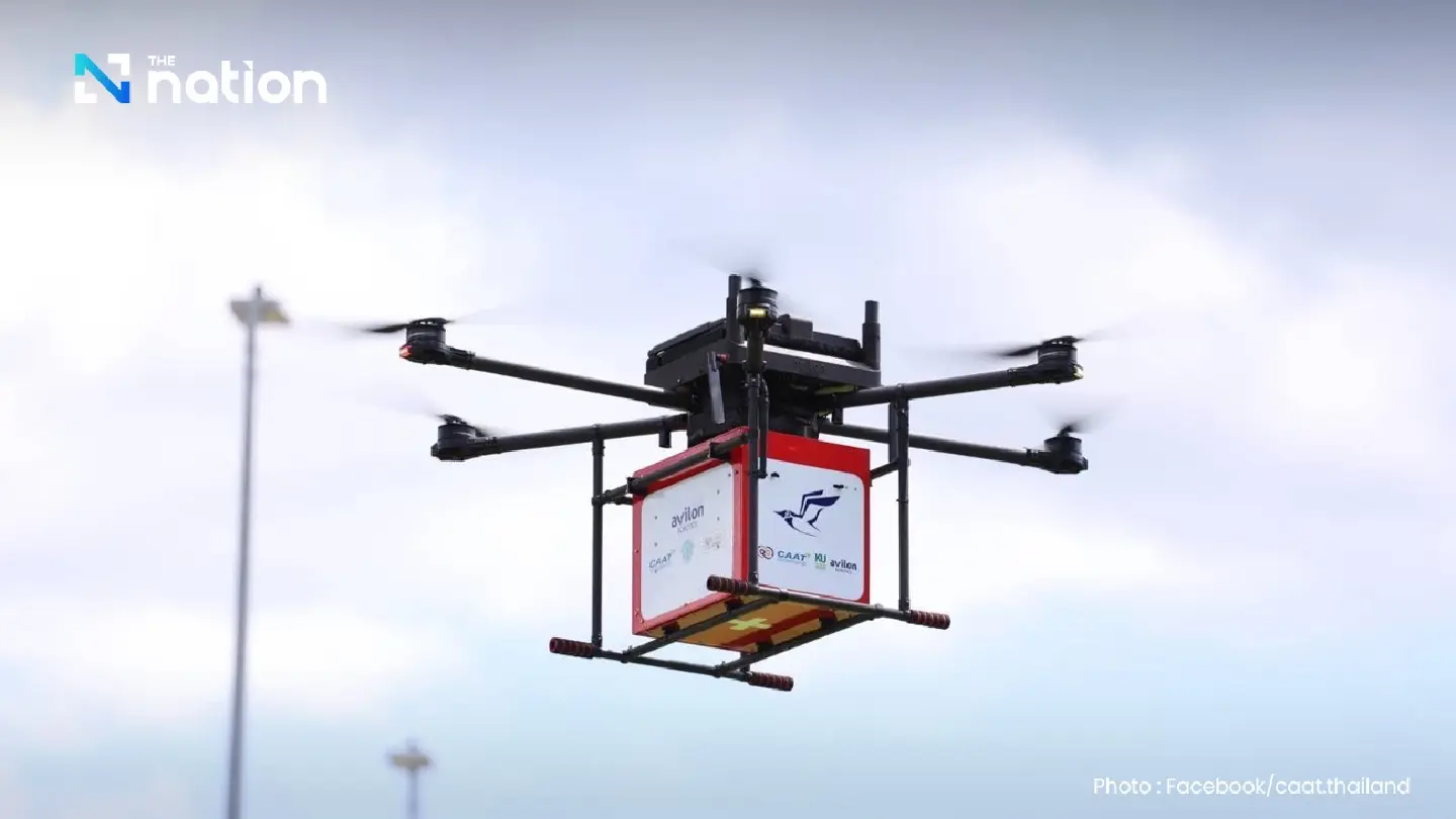 Thailand to launch delivery drone trials in Bangkok this year