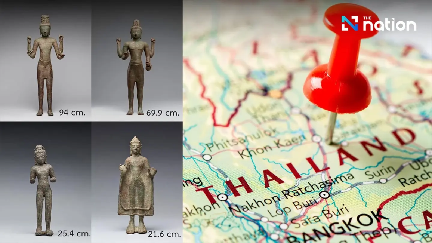 Four Buriram temple artefacts to be returned from US after 60 years