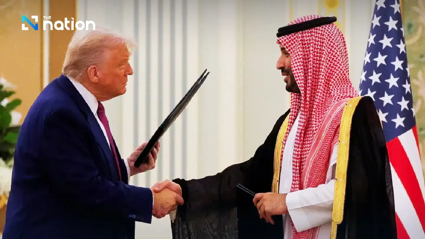 Trump says US to lift Syria sanctions, secures $600 billion Saudi deal Trump says US to lift Syria sanctions, secures $600 billion Saudi deal