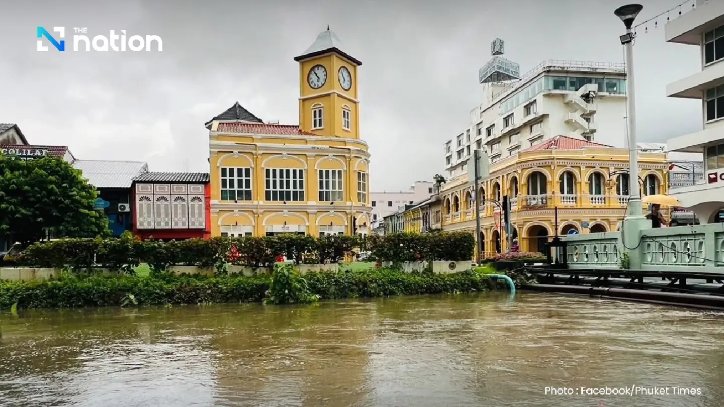 Flood warning issued for Thalang district, Phuket due to heavy rains