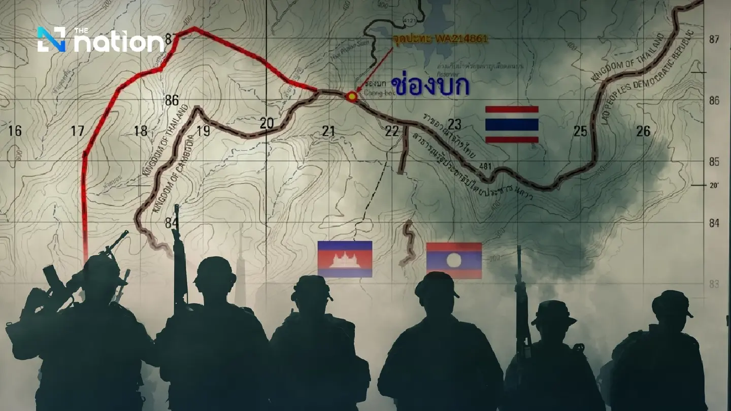 Thai-Cambodian troops clash in early morning gunfire at Chong Bok border