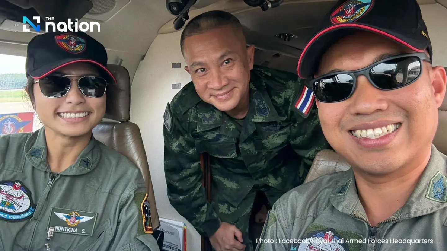RTARF launches flight operation with first female pilot on board