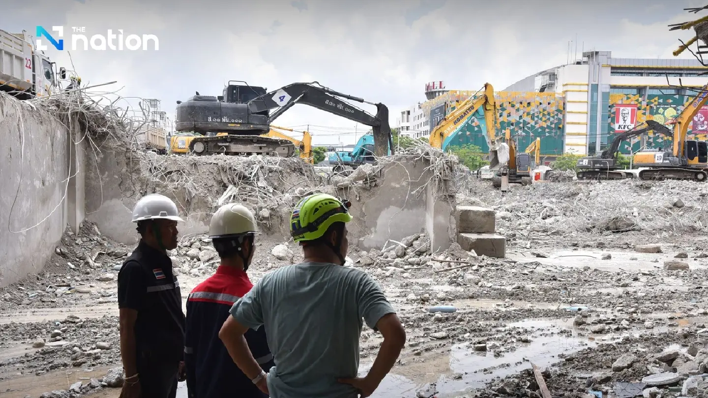 Final search efforts underway for missing persons in collapsed building Final search efforts underway for missing persons in collapsed building