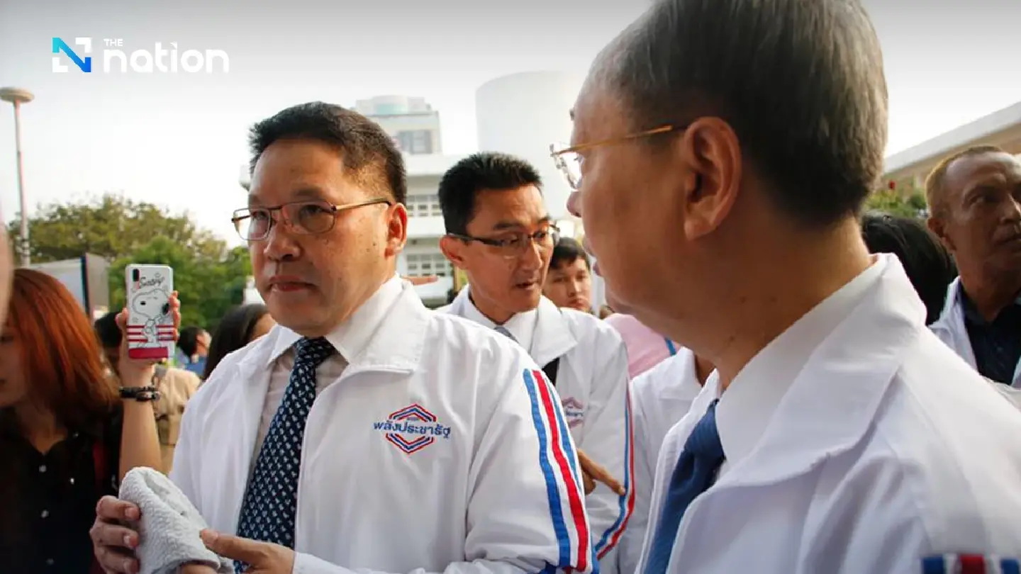 Two founding members of Palang Pracharath Party resign, bid farewell to Prawit Two founding members of Palang Pracharath Party resign, bid farewell to Prawit