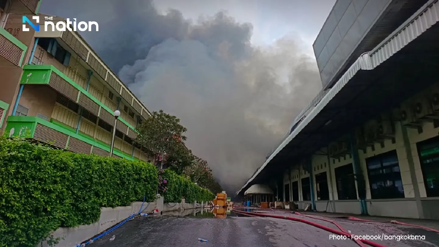 BMA monitors factory fire as blaze continues into second day