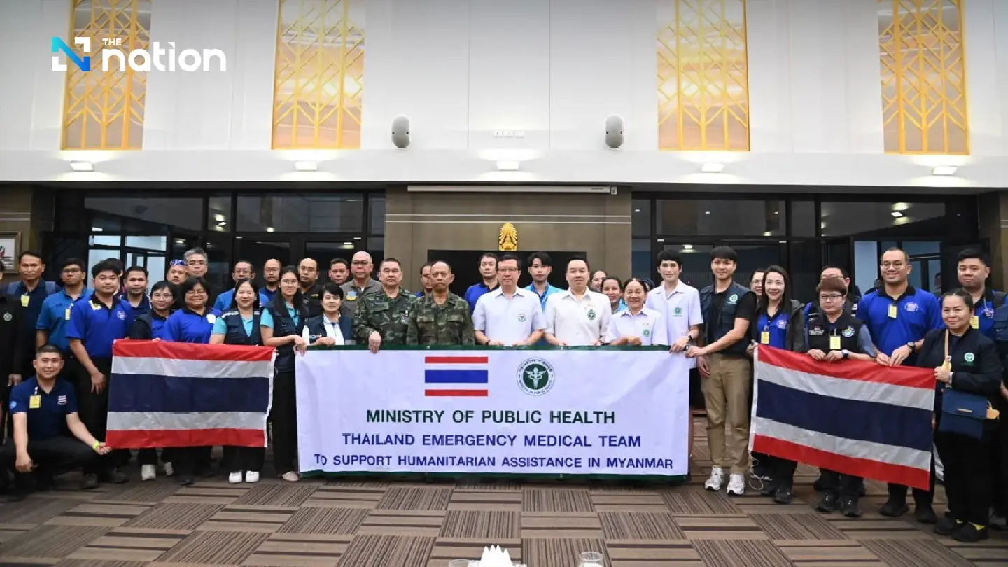 Thailand deploys final medical team to Myanmar earthquake zone 