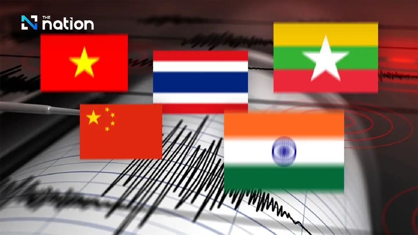 Series of mild earthquakes reported in Thailand and neighbouring countries