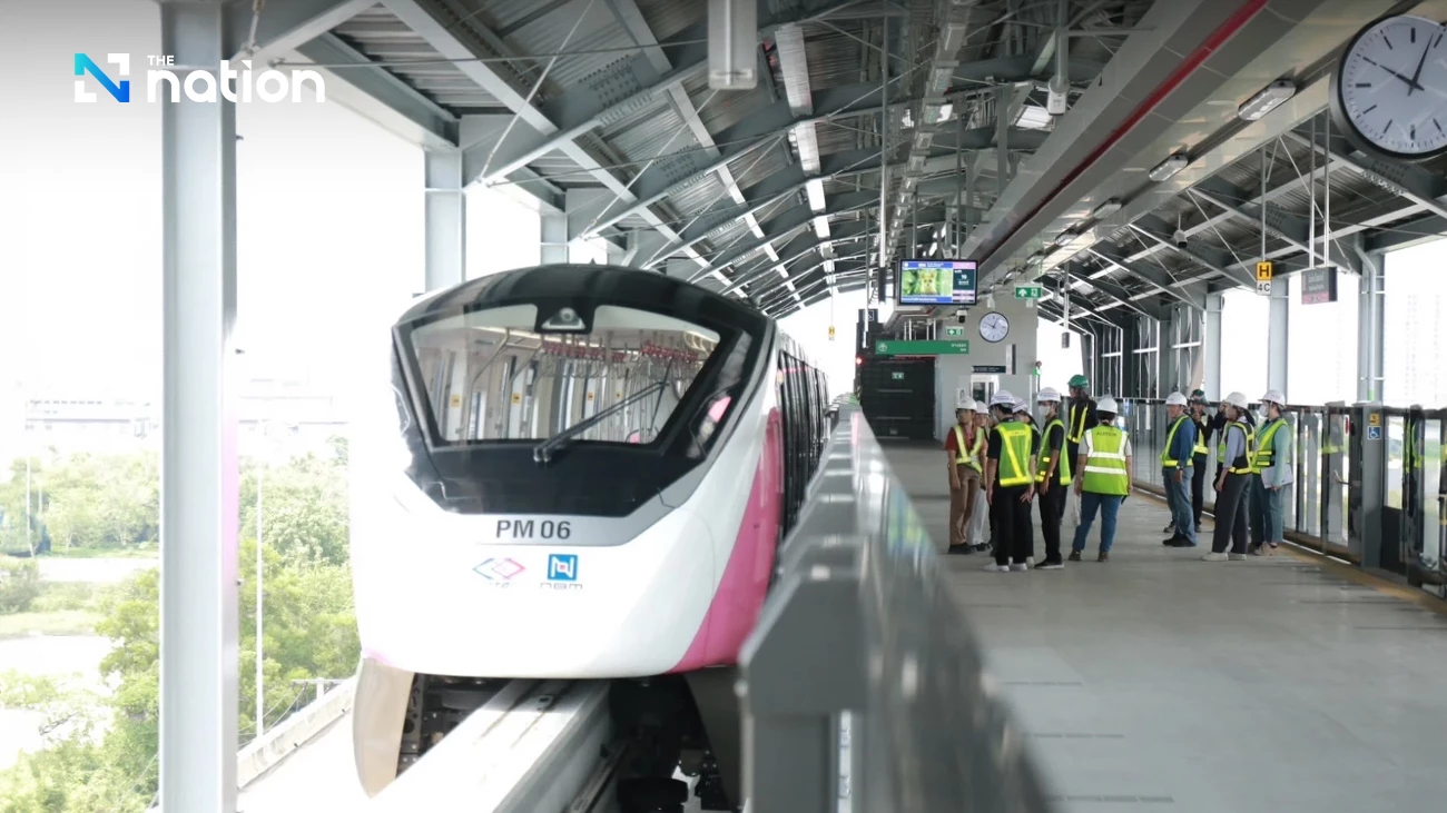 Bangkok's Pink Metro Line Extension Opens Early with Free Rides