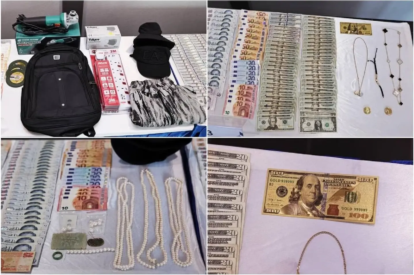 Three foreigners held 27 hrs after Singapore housebreakings