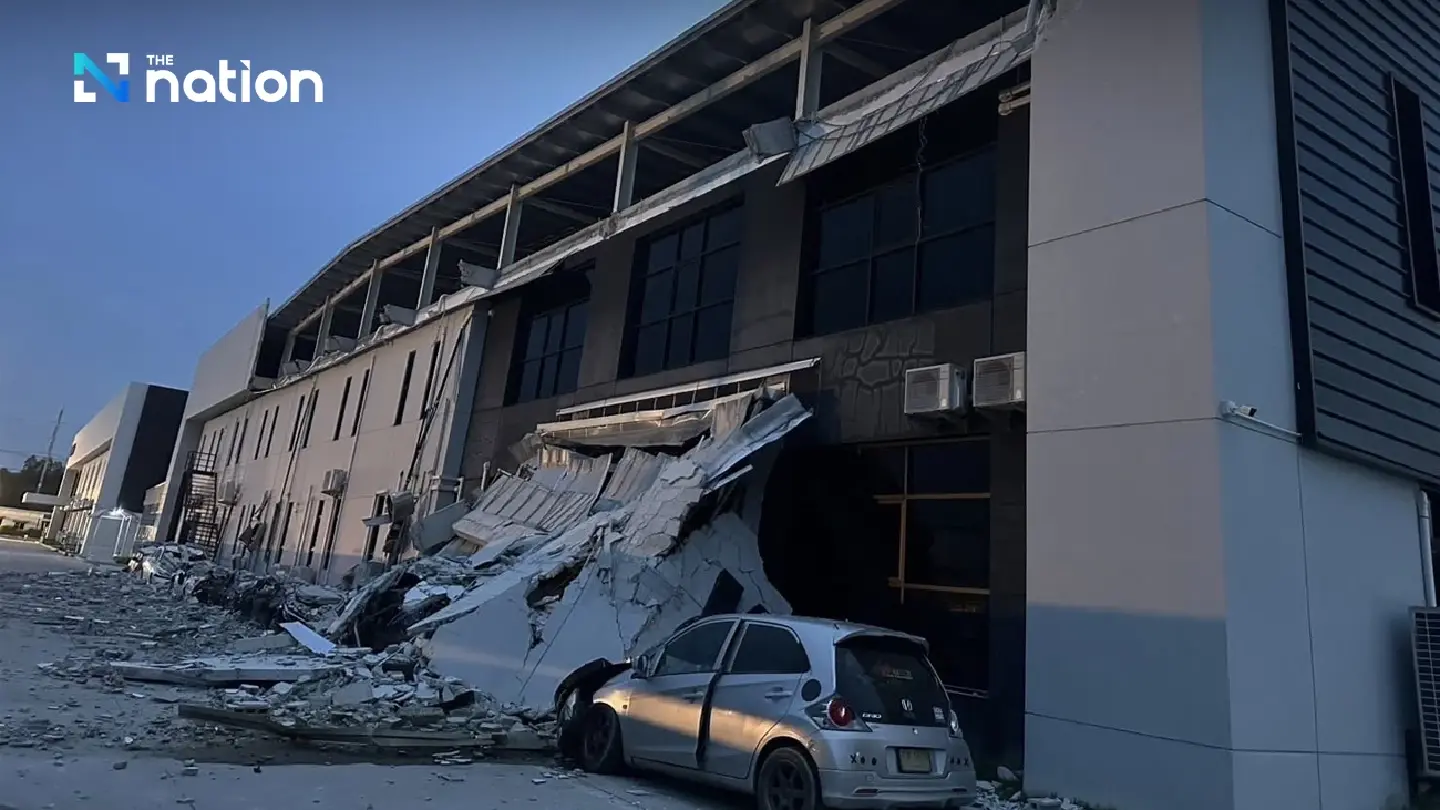 Xin Ke Yuan steel found in debris of collapsed factory at Amata City Chonburi Xin Ke Yuan steel found in debris of collapsed factory at Amata City Chonburi