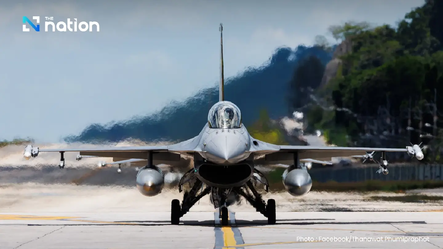RTAF scrambles F-16s to intercept aircraft near Thai-Myanmar border RTAF scrambles F-16s to intercept aircraft near Thai-Myanmar border