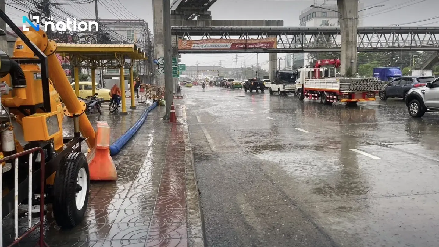 Flood risk and travel warnings as heavy rains hit Bangkok area