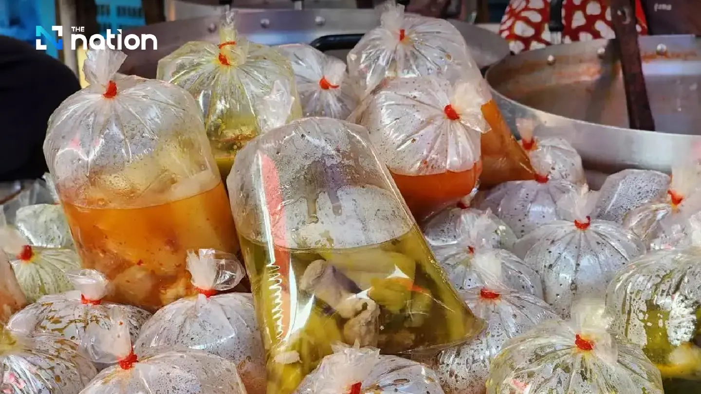 Why Thai food bags are so hard to untie and how to do It right