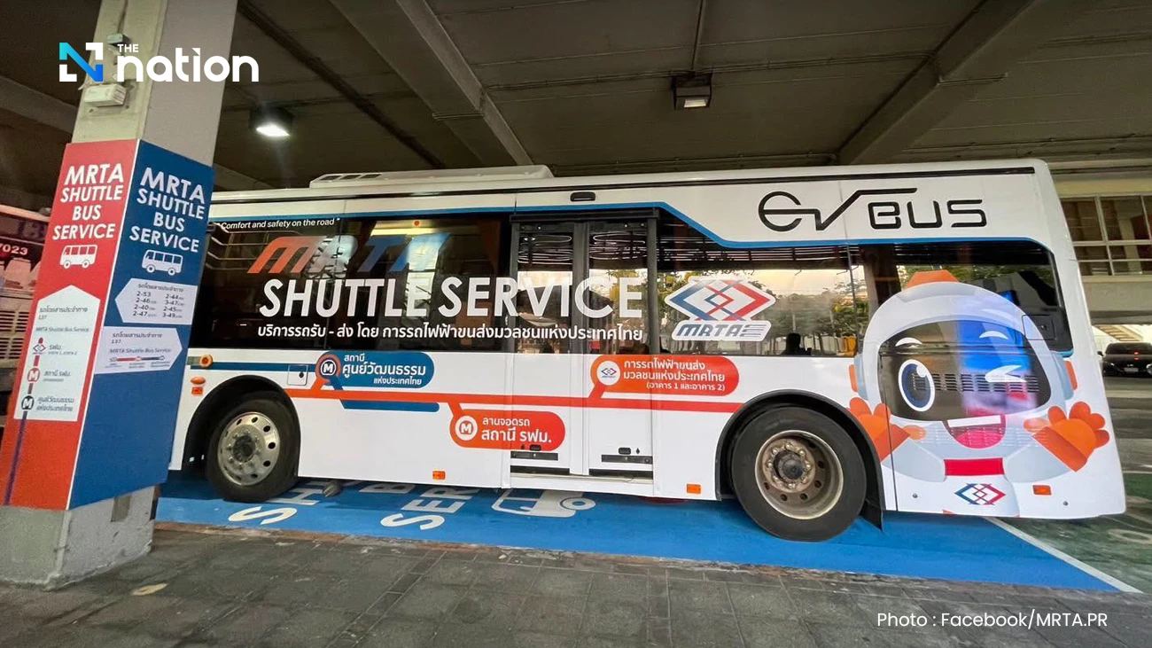 MRTA launches free EV shuttle bus service for Orange Line passengers