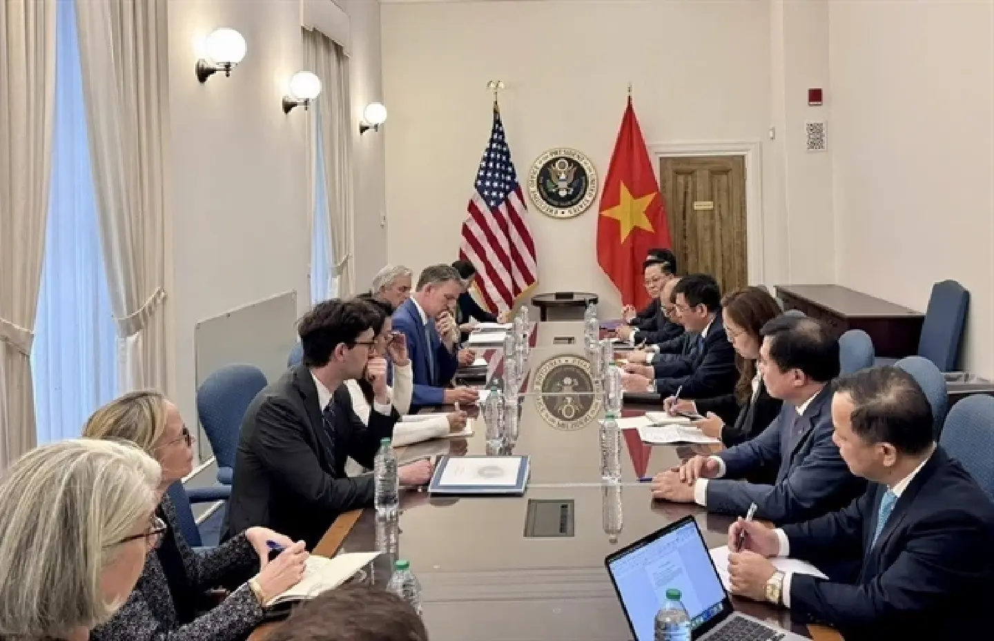 'Significant progress' made in second round of Vietnam-US trade agreement talks 'Significant progress' made in second round of Vietnam-US trade agreement talks