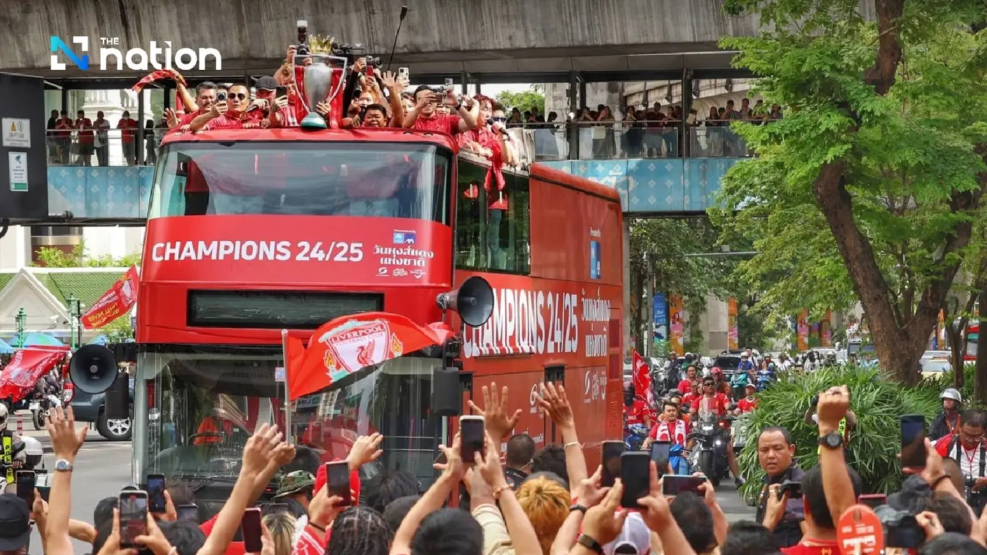 Commuters advised to plan ahead amid Liverpool victory parade in Bangkok