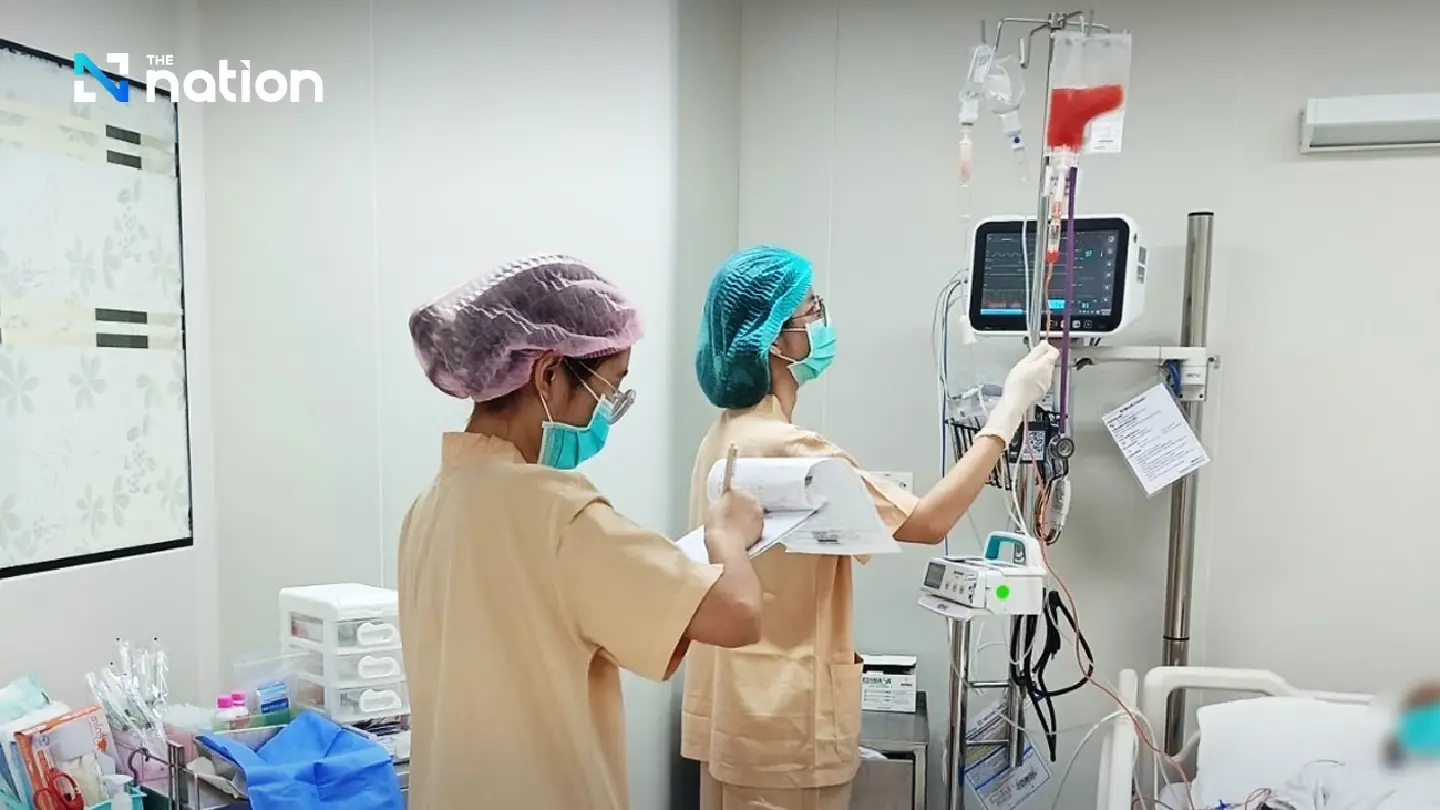 Rajavithi Hospital successfully performs stem cell transplantation for cancer patient