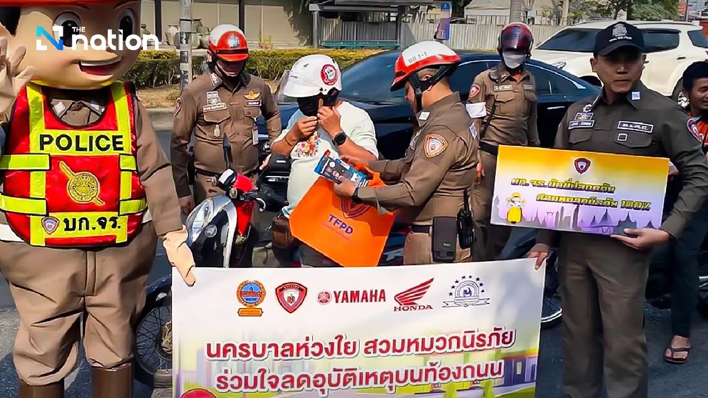 No more excuses! Bikers without helmets face up to THB 2,000 fine starting June 1