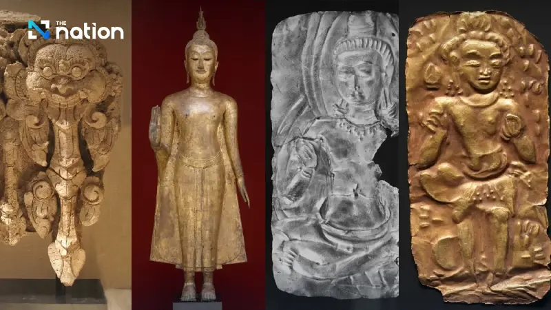 Tracking return of 16 Thai artefacts from US museums to Thailand